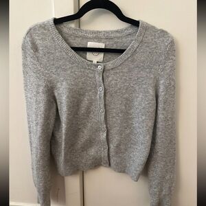 Aerie Gray Cardigan